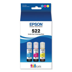 Epson T522520-S (T522) Ultra High-Capacity Ink, Cyan/Magenta/Yellow
