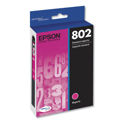 Epson T802320S (802) DURABrite Ultra Ink, 650 Page-Yield, Magenta