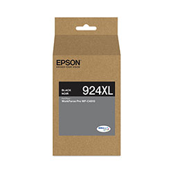 Epson T924XL120 (924XL) DURABrite Ultra 924XL High-Yield Ink, Black