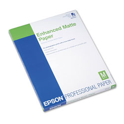 Epson Ultra Premium Matte Presentation Paper, 10 mil, 8.5 x 11, Matte White, 50/Pack