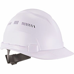 Ergodyne 8966 Lightweight Cap-Style Hard Hat, White