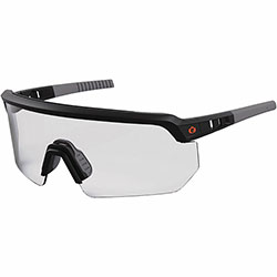 Ergodyne AEGIR Safety Glasses, Matte Black Frame/Clear Lens