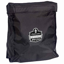 Ergodyne Arsenal 5183 Full Mask Respirator Bag with Hook-and-Loop Closure, 9.5 x 4 x 12, Black