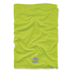 Ergodyne Chill-Its 6487 Cooling Performance Knit Multi-Band, Polyester/Spandex, One Size, Hi-Vis Lime