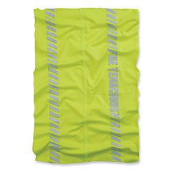 Ergodyne Chill-Its 6487R Reflective Cooling Multi-Band, Polyester/Spandex, One Size Fits Most, Hi-Vis Lime