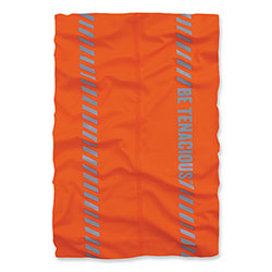 Ergodyne Chill-Its 6487R Reflective Cooling Multi-Band, Polyester/Spandex, One Size Fit Most, HiVis Orange