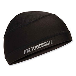 Ergodyne Chill-Its 6632 Performance Knit Cooling Skull Cap, Polyester/Spandex, One Size Fits Most, Black