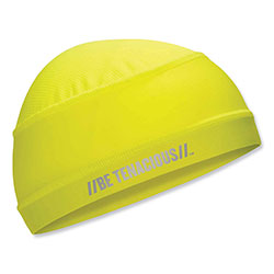 Ergodyne Chill-Its 6632 Performance Knit Cooling Skull Cap, Polyester/Spandex, One Size Fits Most, Lime