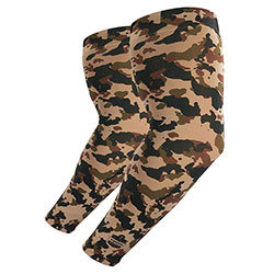Ergodyne Chill-Its 6695 Sun Protection Arm Sleeves, Polyester/Spandex, X-Large/2X-Large, Camo