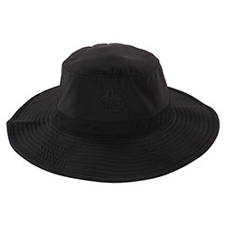 Ergodyne Chill-Its 8939 Cooling Bucket Hat, Polyester/Spandex, One Size Fits Most, Black