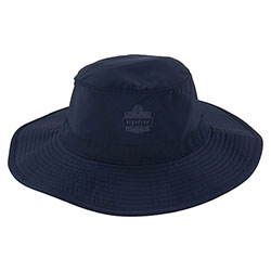 Ergodyne Chill-Its 8939 Cooling Bucket Hat, Polyester/Spandex, One Size Fits Most, Navy