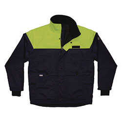Ergodyne N-Ferno 6476 Insulated Freezer Jacket, Small, Navy