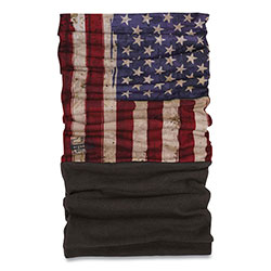Ergodyne N-Ferno 6492 2-Piece Thermal Fleece + Poly Multi-Band, One Size Fits Most, American Flag
