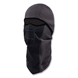 Ergodyne N-Ferno 6823 Hinged Balaclava Face Mask, Fleece, One Size Fits Most, Gray