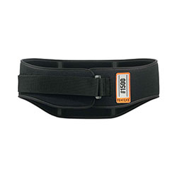 Ergodyne ProFlex 1500 Weight Lifters Style Back Support Belt, Large, 34 in to 38 in Waist, Black