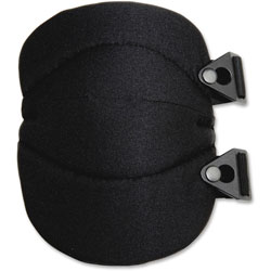 Ergodyne ProFlex 230 Wide Soft Cap Knee Pad, One Size Fits Most, Black