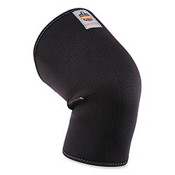 Ergodyne ProFlex 600 Neoprene Single Layer Knee Sleeve, Medium, Black