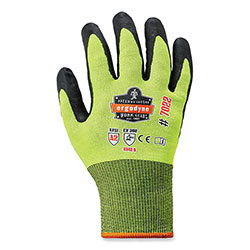 Ergodyne ProFlex 7022-CASE ANSI A2 Coated CR Gloves DSX, Lime, Small, 144 Pairs/Carton