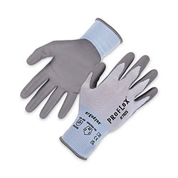Ergodyne ProFlex 7025 ANSI A2 PU Coated CR Gloves, Blue, X-Large, 12 Pairs/Pack