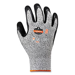 Ergodyne ProFlex 7031 ANSI A3 Nitrile-Coated CR Gloves, Gray, Medium, Pair
