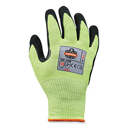 Ergodyne ProFlex 7041 ANSI A4 Nitrile-Coated CR Gloves, Lime, Small, Pair