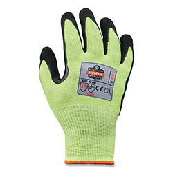 Ergodyne ProFlex 7041 ANSI A4 Nitrile-Coated CR Gloves, Lime, 2X-Large, Pair