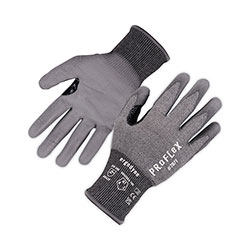 Ergodyne ProFlex 7071 ANSI A7 PU Coated CR Gloves, Gray, X-Large, 12 Pairs/Pack