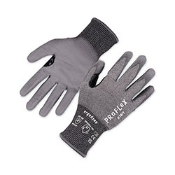 Ergodyne ProFlex 7071 ANSI A7 PU Coated CR Gloves, Gray, X-Large, Pair