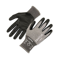 Ergodyne ProFlex 7072 ANSI A7 Nitrile-Coated CR Gloves, Gray, Medium, 12 Pairs/Pack