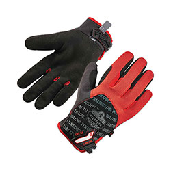 Ergodyne ProFlex 812CR6 ANSI A6 Utility and CR Gloves, Black, Small, Pair