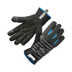 Ergodyne ProFlex 814 Thermal Utility Gloves, Black, Small, Pair