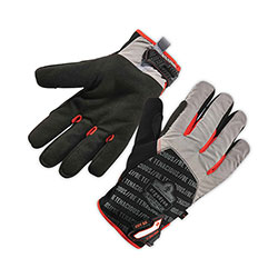 Ergodyne ProFlex 814CR6 Thermal Utility and CR Gloves, Black, Medium, Pair
