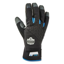 Ergodyne Proflex 817 Reinforced Thermal Utility Gloves, Black, Small, 1 Pair
