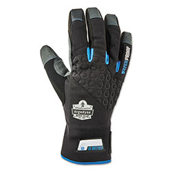 Ergodyne Proflex 817WP Reinforced Thermal Waterproof Utility Gloves, Black, Small, 1 Pair