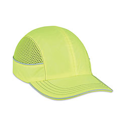 Ergodyne Skullerz 8950 Bump Cap Hat, Long Brim, Lime
