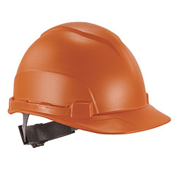 Ergodyne Skullerz 8967 Class E Lightweight Cap-Style Hard Hat, 6-Point Suspension, Orange