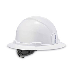 Ergodyne Skullerz 8971 Class E Hard Hat Full Brim, White