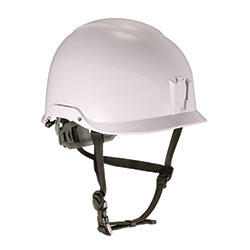 Ergodyne Skullerz 8976 Class E Safety Helmet, 6-Point Rachet Suspension, Lime