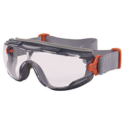 Ergodyne Skullerz ARKYN Anti-Scratch and Enhanced Anti-Fog Safety Goggles with Neoprene Strap, Clear