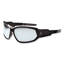Ergodyne Skullerz Loki Safety Glasses/Goggles, Black Nylon Impact Frame, AntiFog Indr/Outdr Polycarb Lens