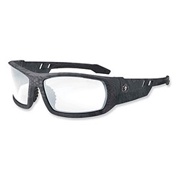 Ergodyne Skullerz Odin Safety Glasses, Kryptek Typhon Nylon Impact Frame, AntiFog Clear Polycarbonate Lens