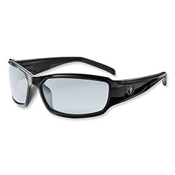 Ergodyne Skullerz Thor Safety Glasses, Black Nylon Impact Frame, Indoor/Outdoor Polycarbonate Lens