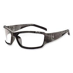 Ergodyne Skullerz Thor Safety Glasses, Kryptek Tyhpon Nylon Impact Frame, AntiFog Clear Polycarbonate Lens