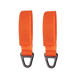 Ergodyne Squids 3172 Anchor Strap Hook/Loop Closure for Tool Tethering, 5 lb Max, 5 in Long, Orange, 2/Pack, Ships in 1-3 Bus Days