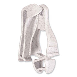Ergodyne Squids 3405 Belt Clip Glove Clip Holder, 1 x 1 x 6, Acetal Copolymer, Granite