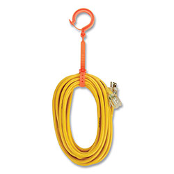 Ergodyne Squids 3540 Large Locking Hook, Short, Nylon, Orange, 44 lb Capacity