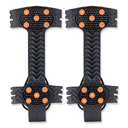 Ergodyne Trex 6310 Adjustable Slip-On Ice Cleats, X-Large, Black, Pair