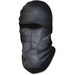 Ergodyne N-Ferno 6823 Hinged Balaclava Face Mask, Fleece, One Size Fits Most, Black