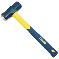 Estwing Sure-Strike® Engineers Hammer, 40 oz, 14 in, Straight Fiberglass Handle