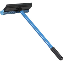 Ettore Products Automotive Squeegee, Metal Handle, 7-3/4 inWx22 inLx3 inH, Blue